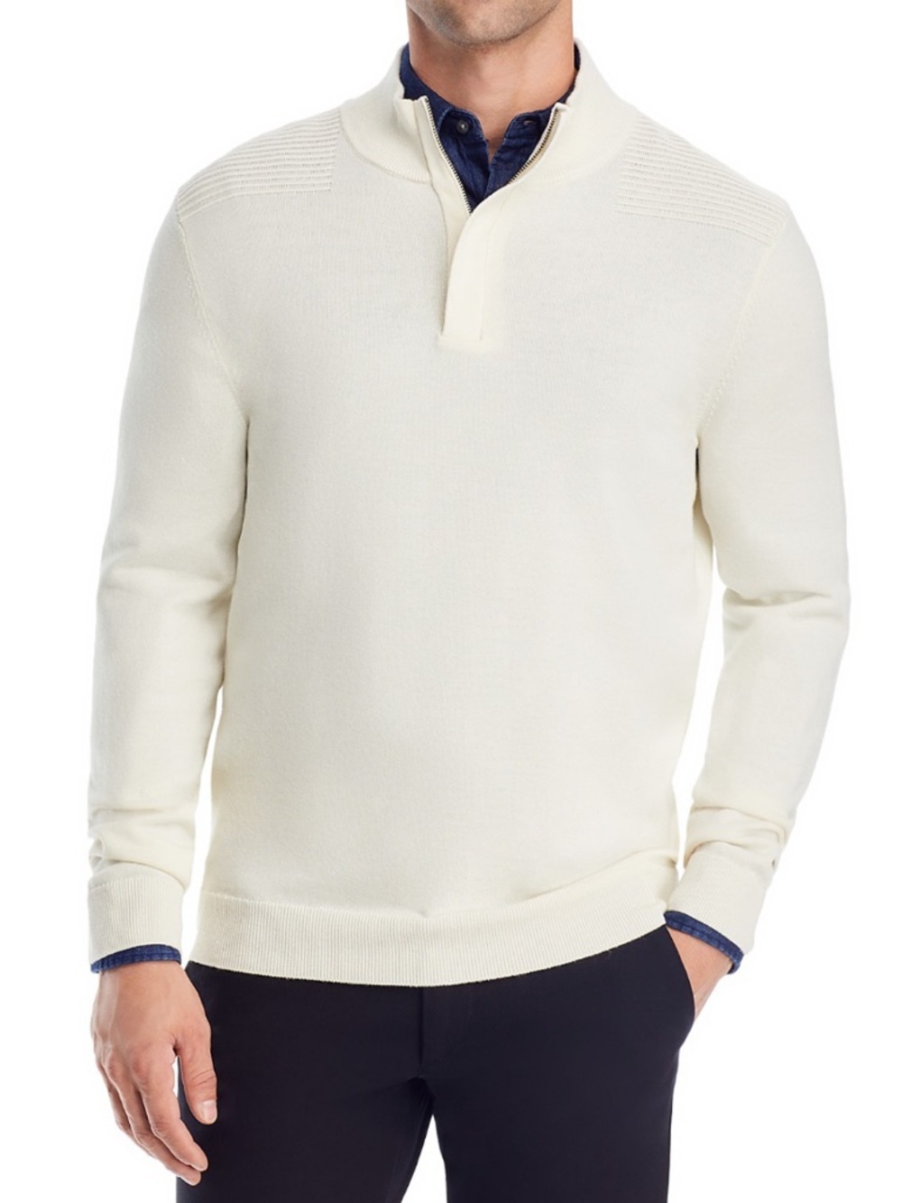 BOSS Quarter Zip Sweater